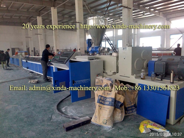 PVC profile production line