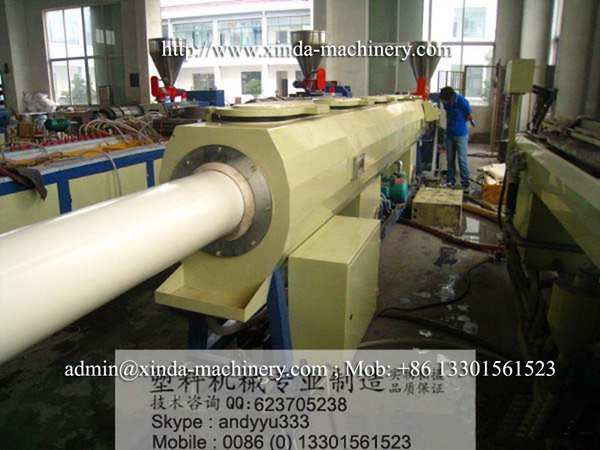 PVC pipe extruder machine