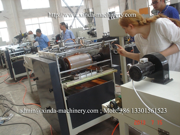 PVC edge banding printing line