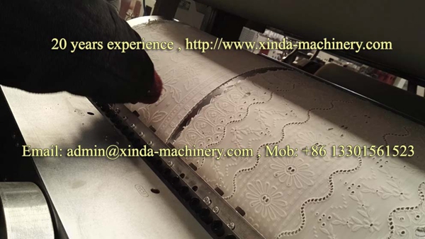 PVC tablecover making machine