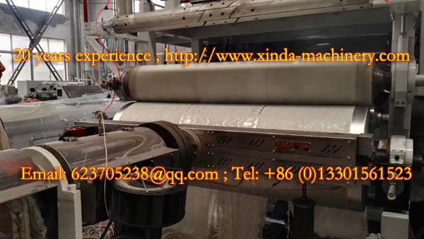 PVC lace gilding tablecloth production machine