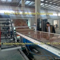 PVC imitation marble sheet making machine