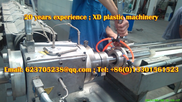 TPU screw pipe production machine