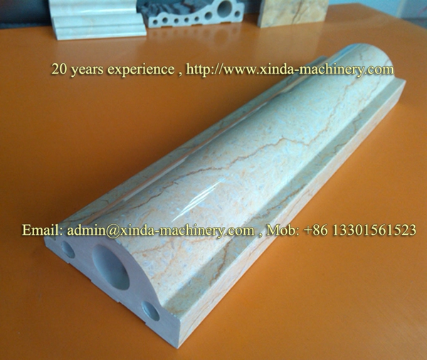 PVC imitation marble profile production line