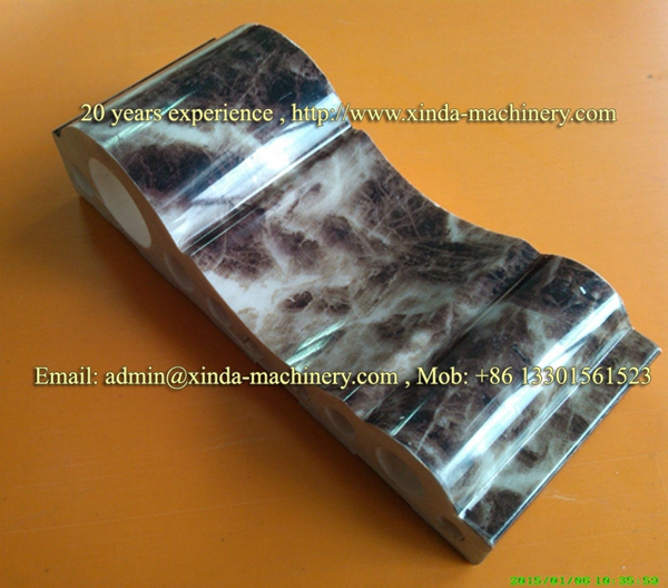 PVC marble profile extruder