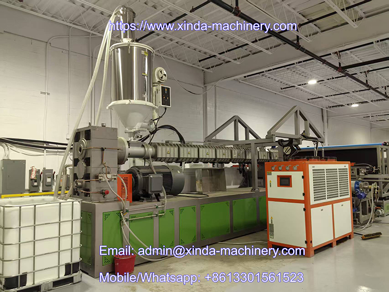 carpet backing TPR machine