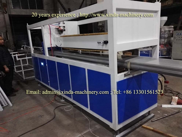 PVC quarts sand marble profile making machine