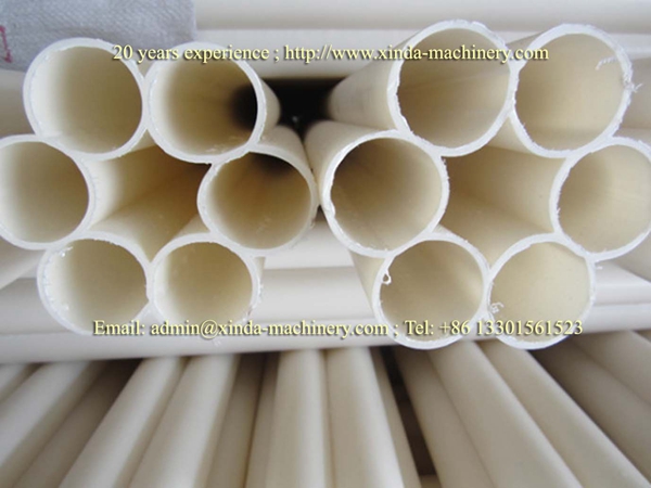 PVC plum pipe production line