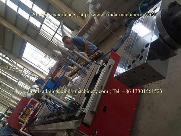 PVC wall panel making machine