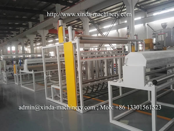 carpet coating TPE machine