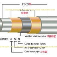 Aluminum plastic composite pipe production line