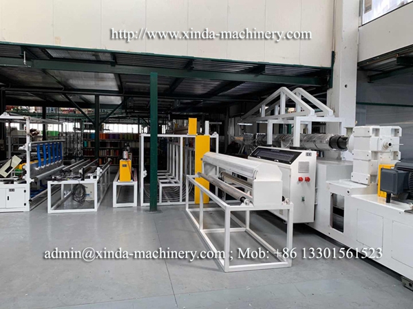 carpet coating TPE machine