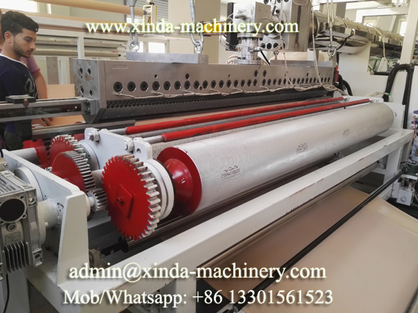 carpet backing PVC machine