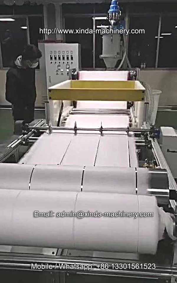 PP melt blown filter fabric machine